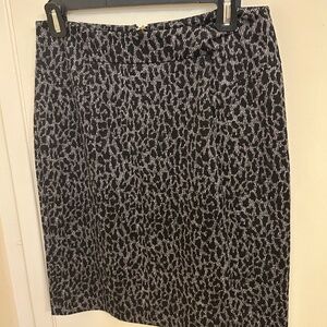 Michael Kors Animal Print Skirt